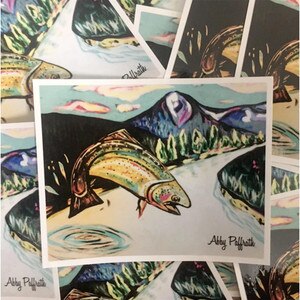 Art 4 All Cutthroat Country Sticker in One Color